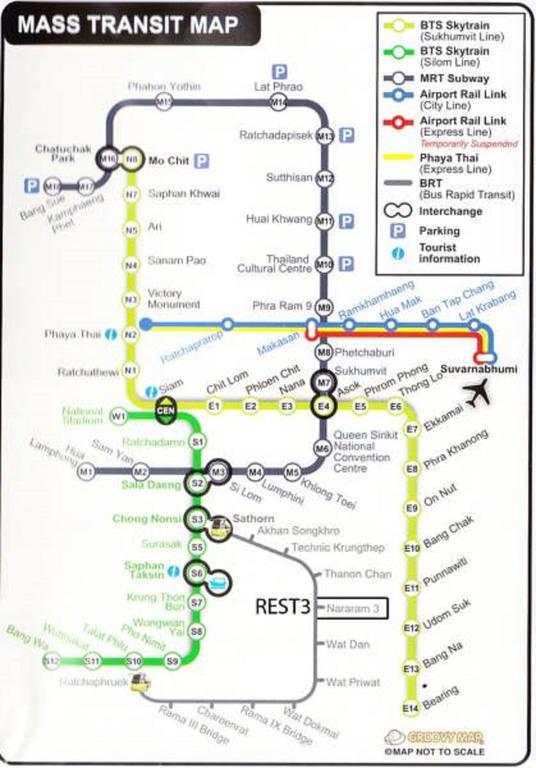 Rest 3 Hostel กรุงเทพมหานคร ภายนอก รูปภาพ